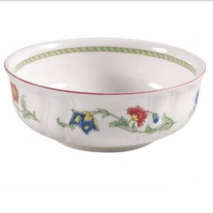 Villeroy & Boch “Persia” Discontinued Retired Porcelain Coupe Cereal Bowl